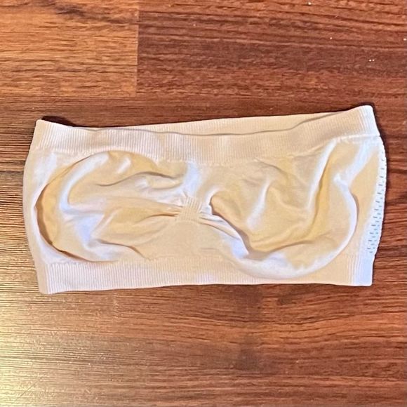 NUDE BANDEAU BRA - Picture 2 of 3